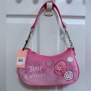 NWT Juicy Couture Cherry Blossom Juicy Girls Rule Shoulder Bag